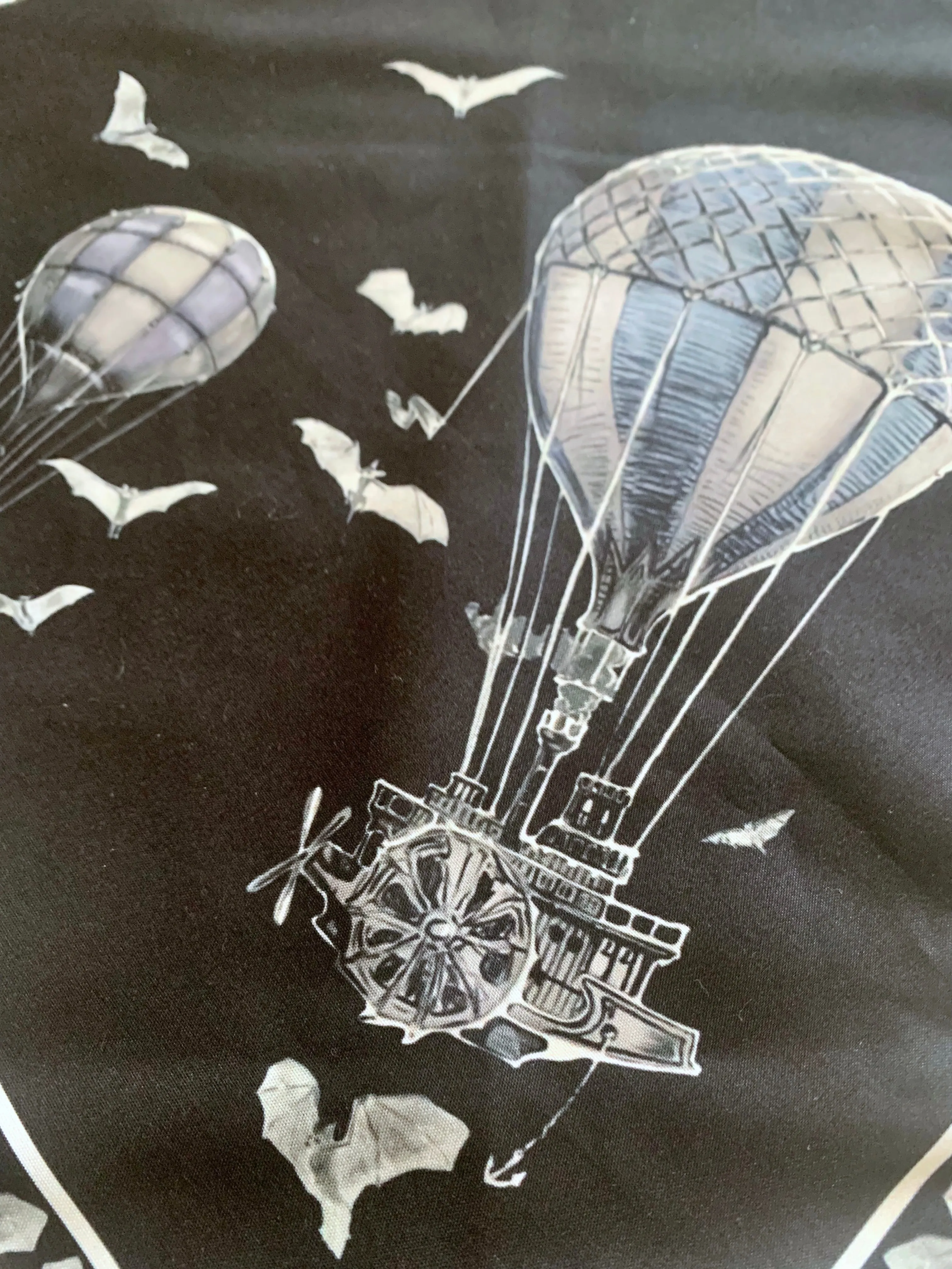 Hot Air Balloons at Night Scarf by fox savant