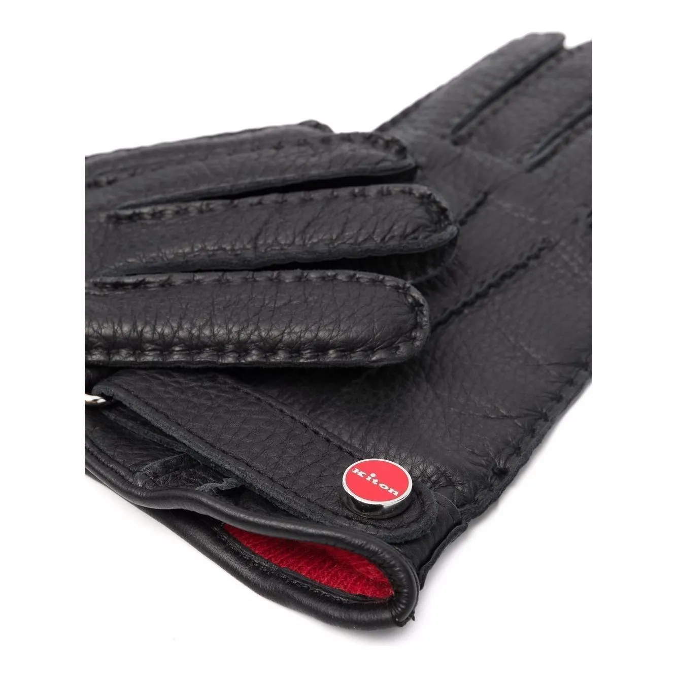 Kiton Gloves Black