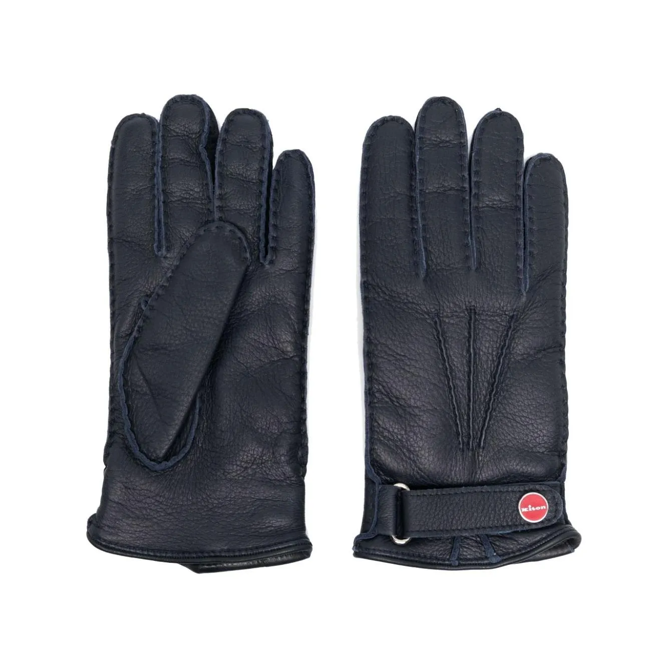 Kiton Gloves Blue