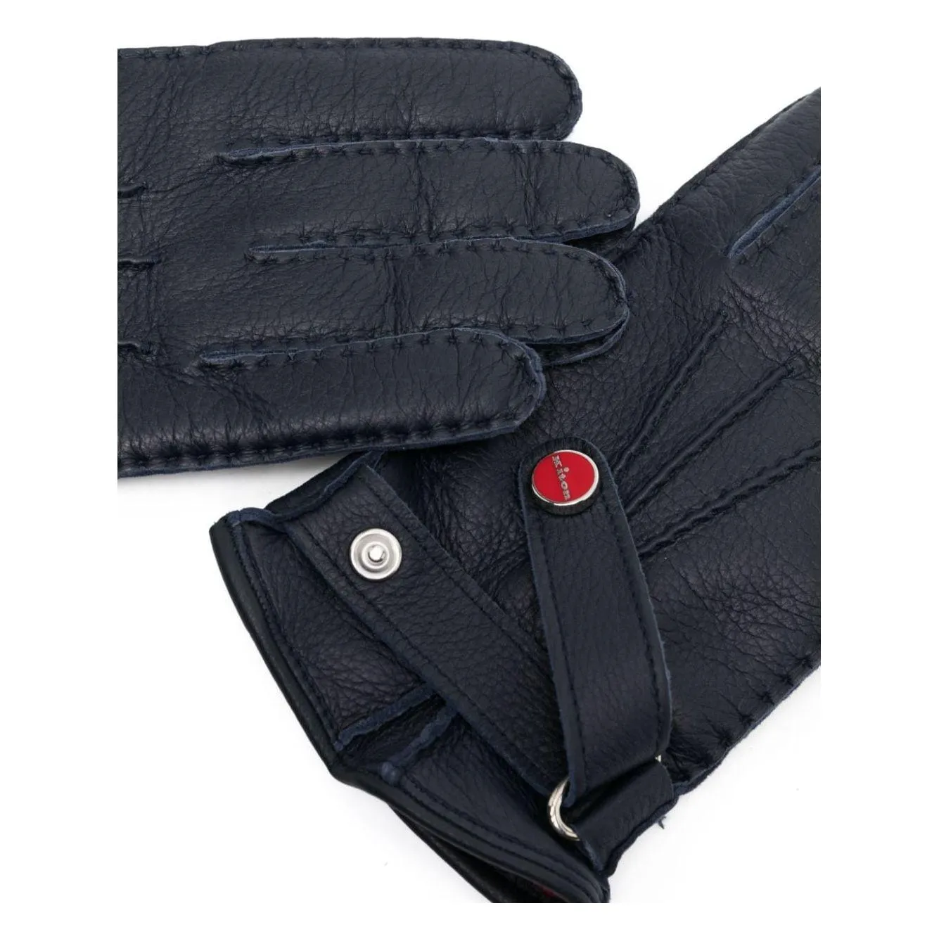 Kiton Gloves Blue