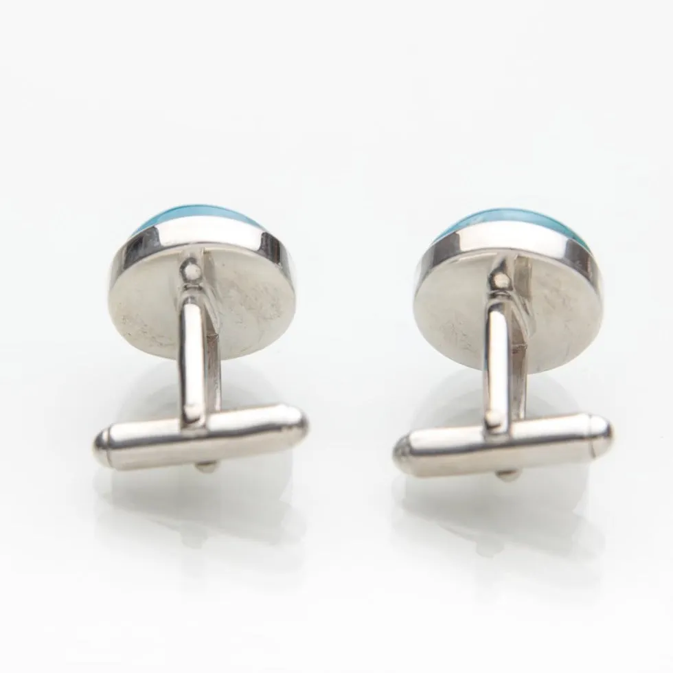 Larimar Cufflinks Mauro