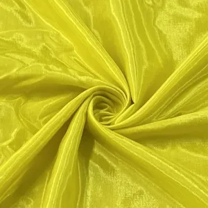 Lemon Yellow Solid Shantoon Fabric