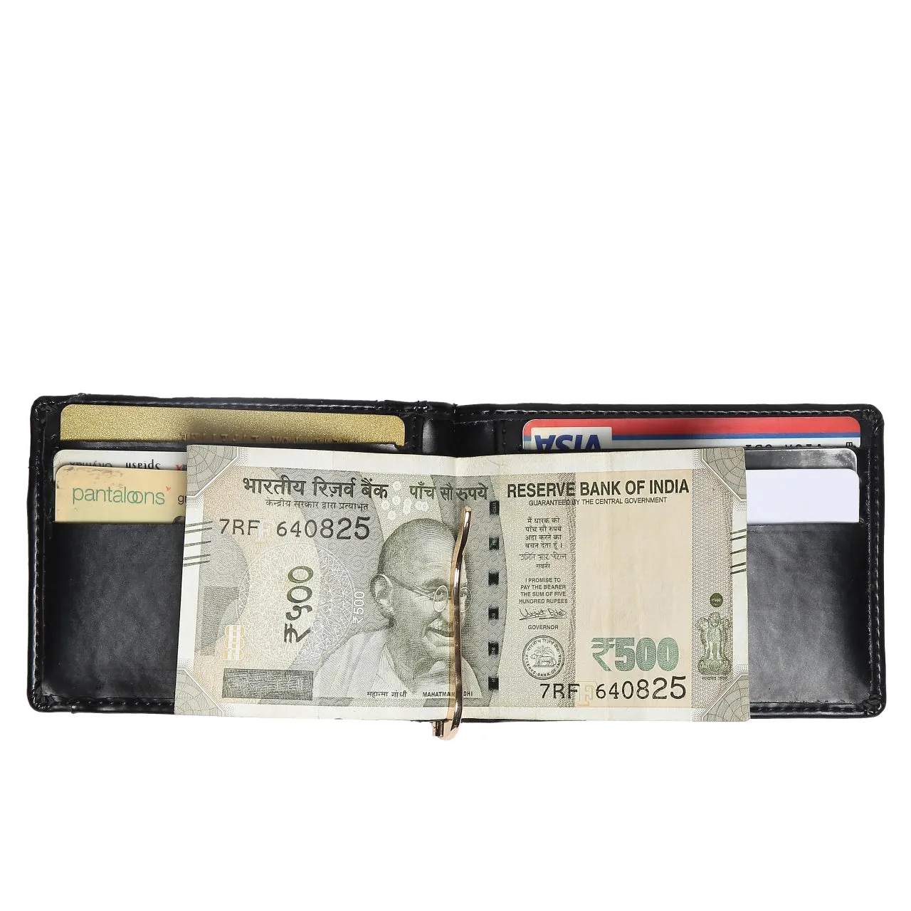 MARK - BLACK MONEY CLIPPER   COIN POUCH