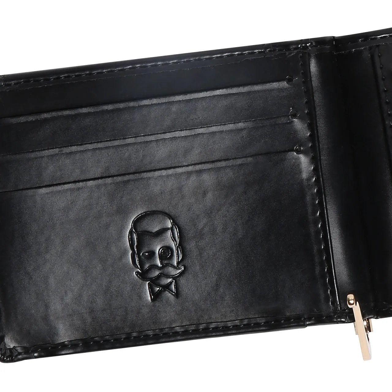 MARK - BLACK MONEY CLIPPER   COIN POUCH