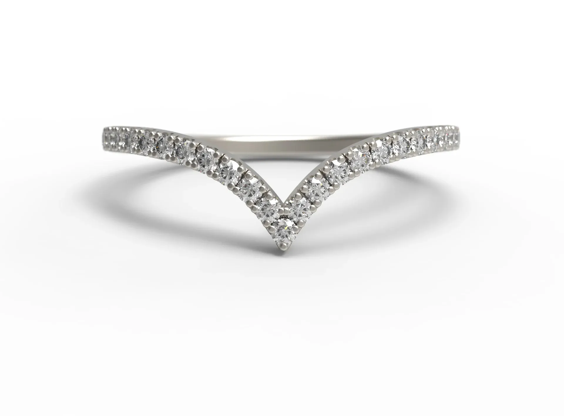 'Mia' Diamond Chevron Band