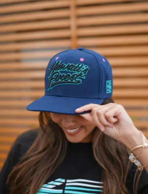 MINT & PINK SCRIPT HAT