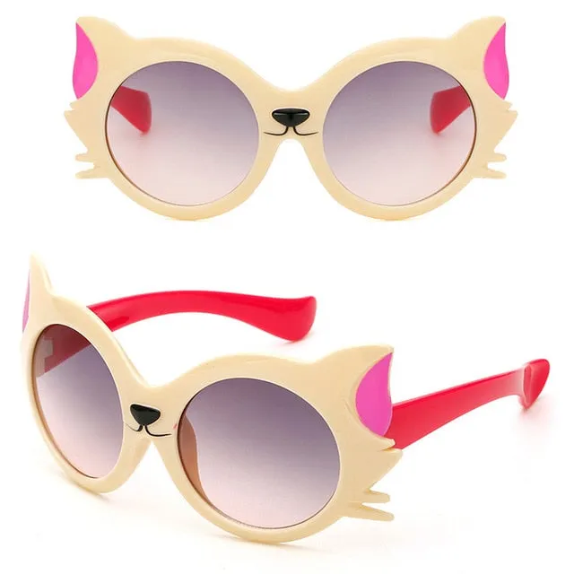 New Cartoon Fox Sunglasses Children Travel Outdoor