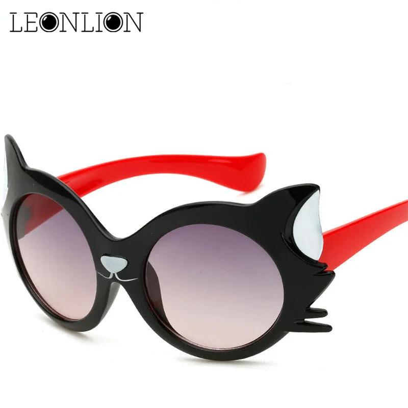 New Cartoon Fox Sunglasses Children Travel Outdoor