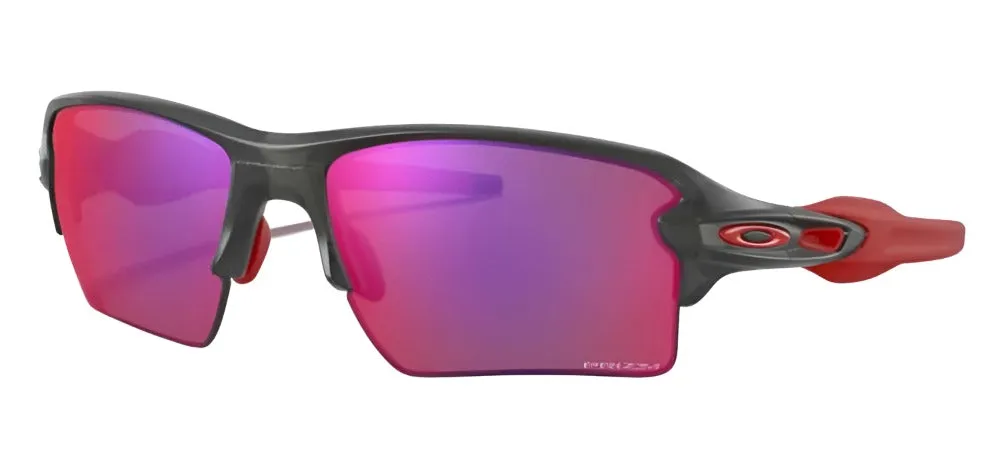 Oakley Flak 2.0 XL Matte Gray Smoke Frame - Prizm Road Lens - Polarized Sunglasses