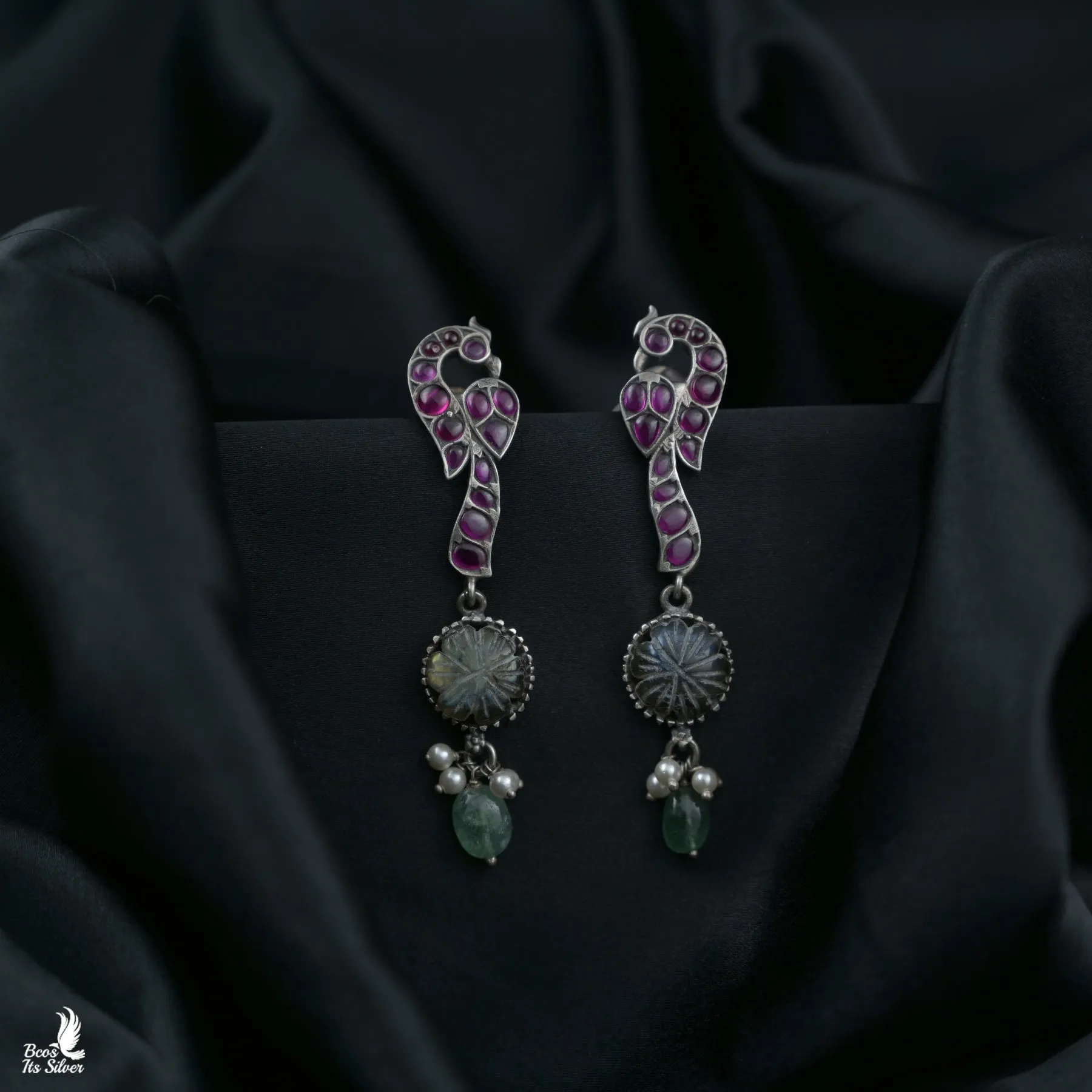 oxidized earring -AP22-1047