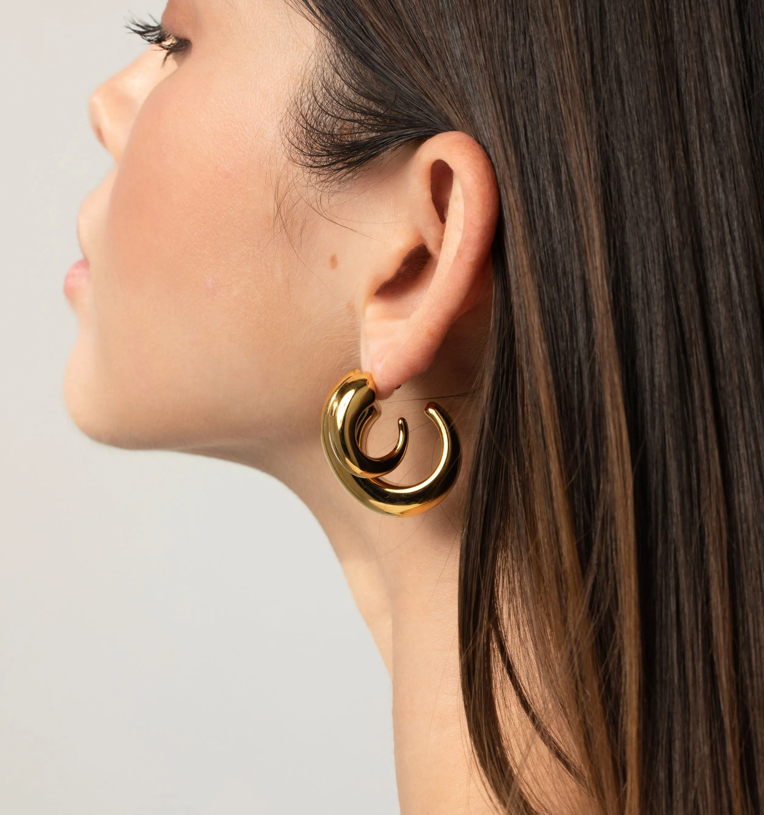 Paloma Swirl Hoops - Small