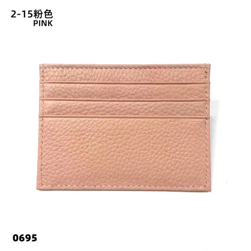 Personalized Leather Credit Card Holder