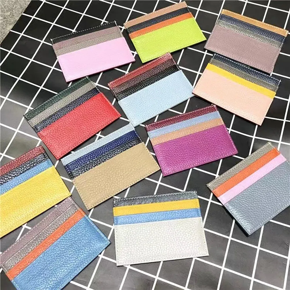 Personalized Leather Credit Card Holder