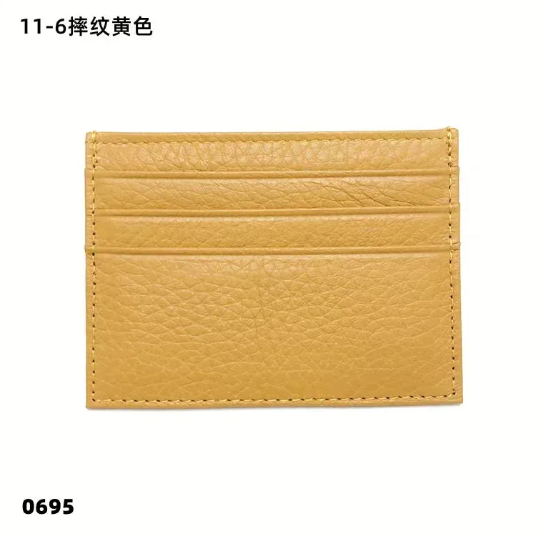 Personalized Leather Credit Card Holder