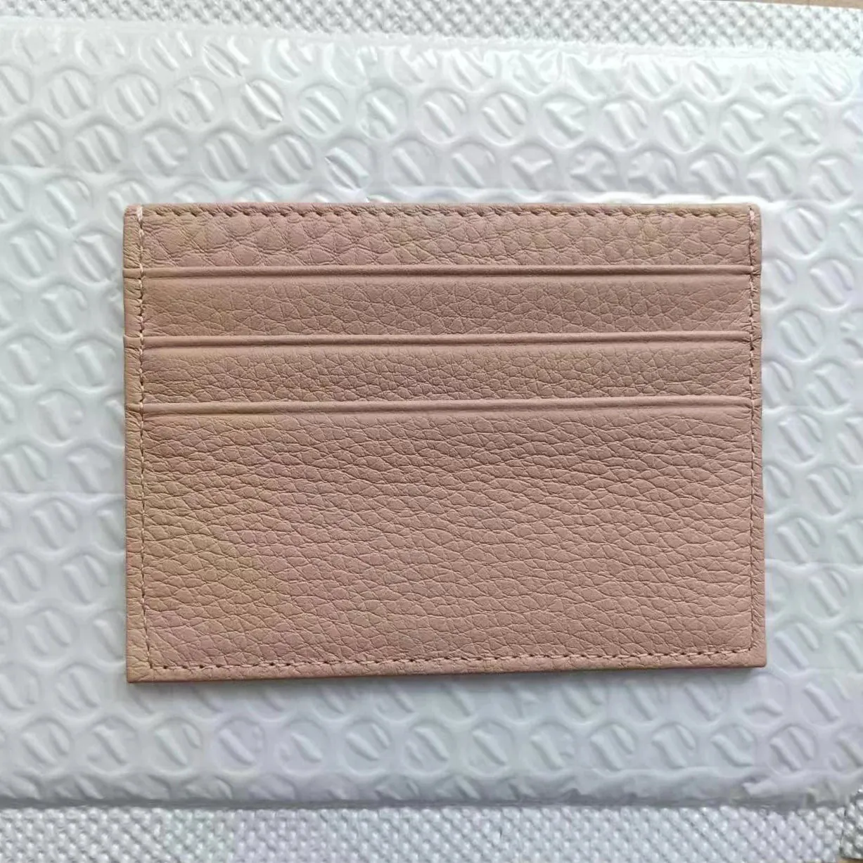 Personalized Leather Credit Card Holder