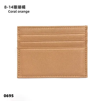 Personalized Leather Credit Card Holder