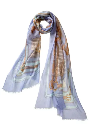 Roma Scarf - Chambray