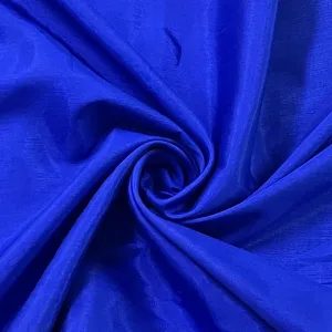 Royal Blue Solid Shantoon Fabric