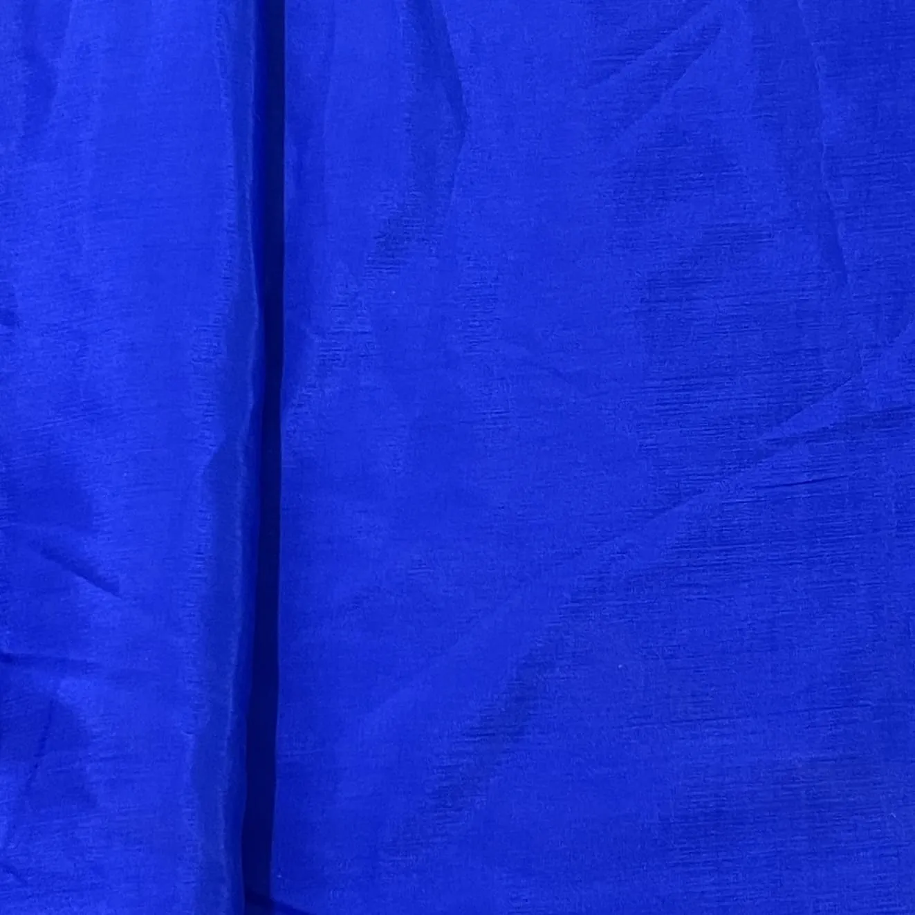 Royal Blue Solid Shantoon Fabric