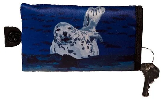 Seal Key Case- Playful Pup