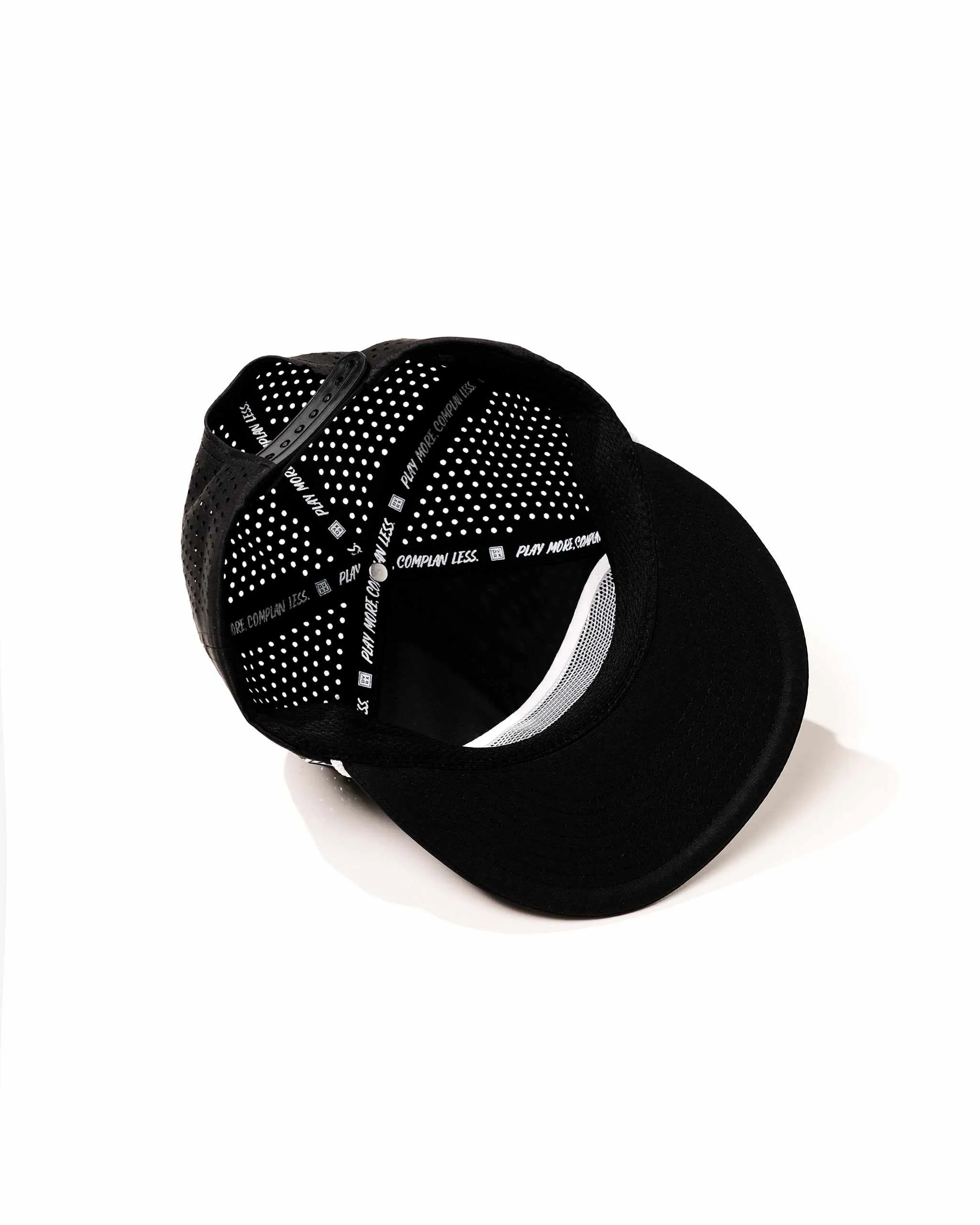 Skull Caddie Hat - Black