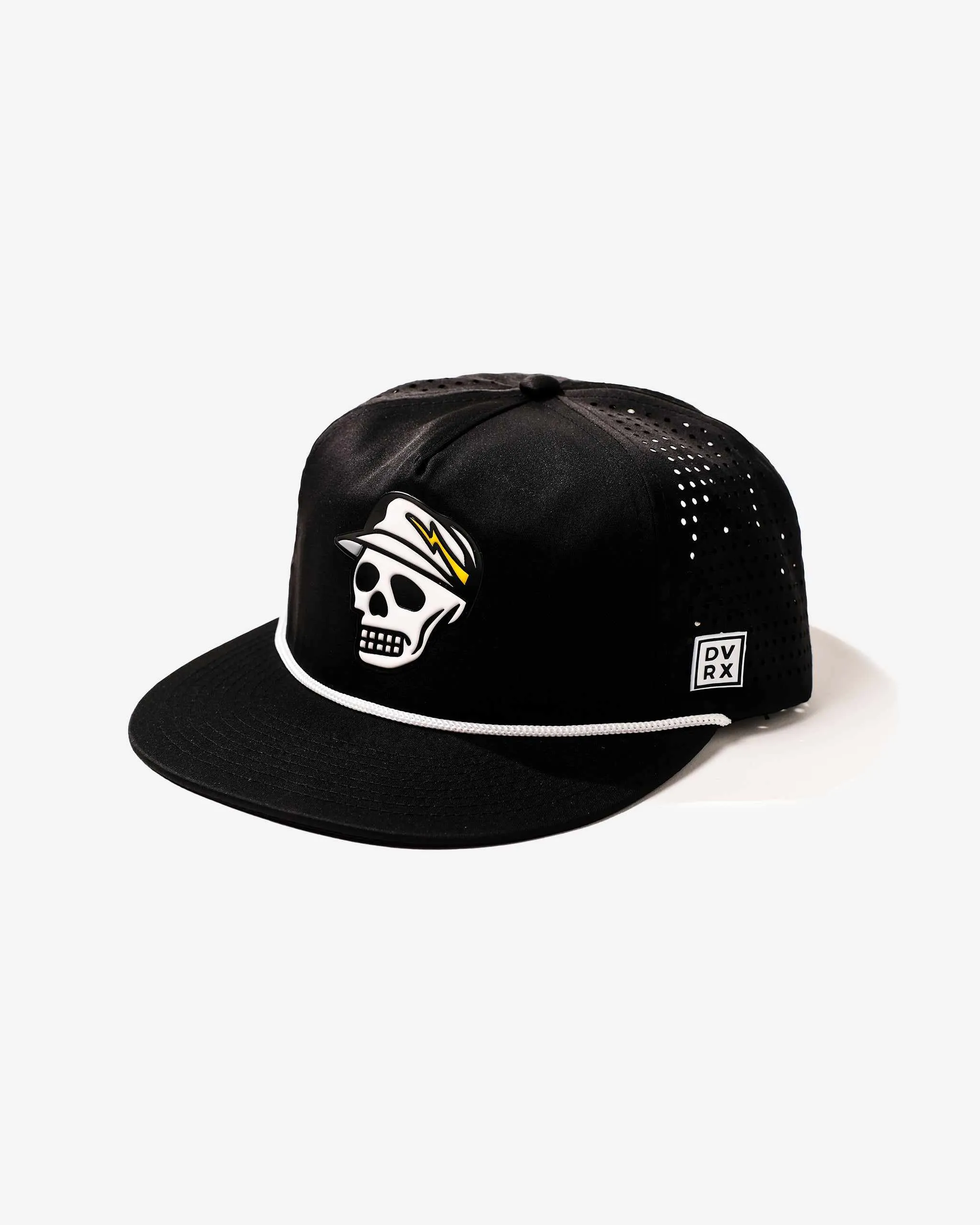 Skull Caddie Hat - Black