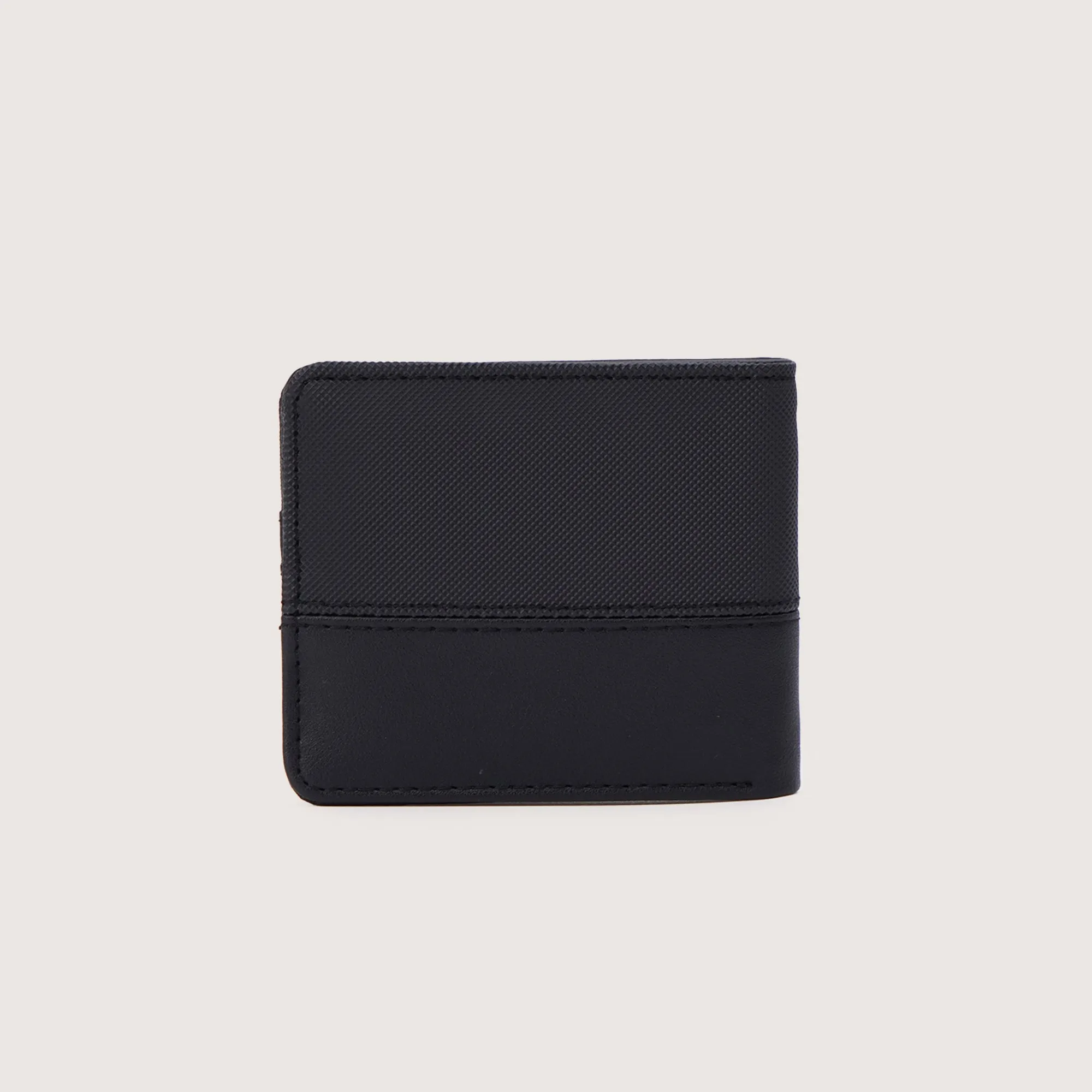 Textured Bi-Fold Wallet