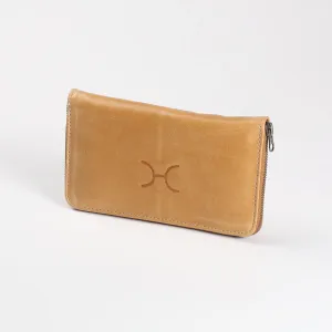 Thandana Ladies Large Leather Wallet | Hazelnut