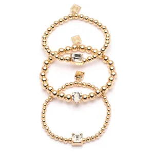 Thomas Gold Bracelet Set