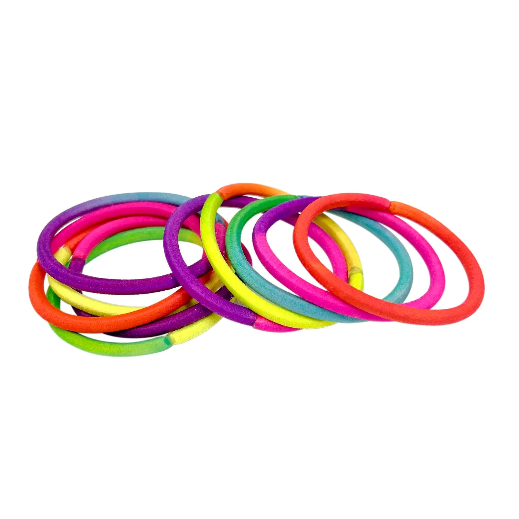 Two-Tone Hair Elastics