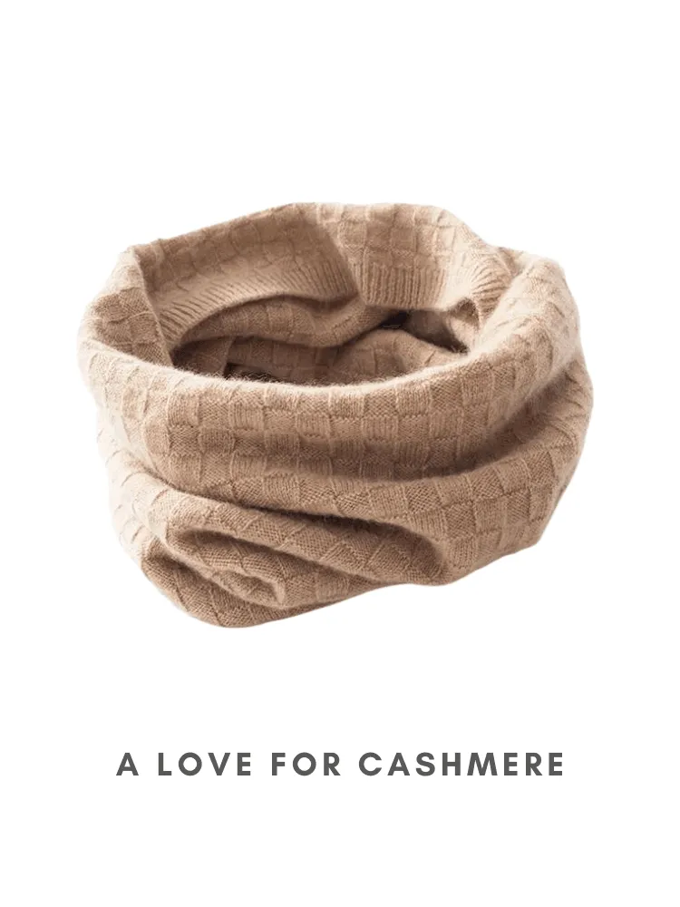 Unisex Winter Cashmere Neck Warmer Scarves