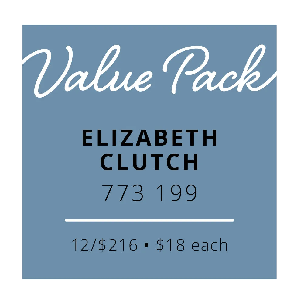 Value Pack Elizabeth Clutch | 12/$216 (Wholesale Only)