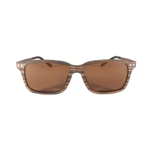 Vance Wood & Metal Sunglasses