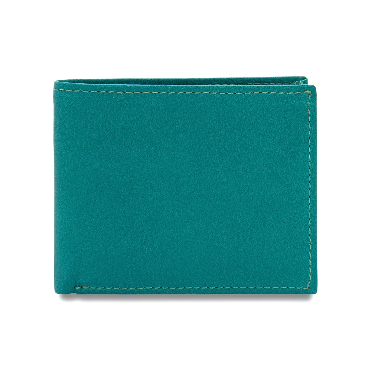 Wallet in Teal Calfskin