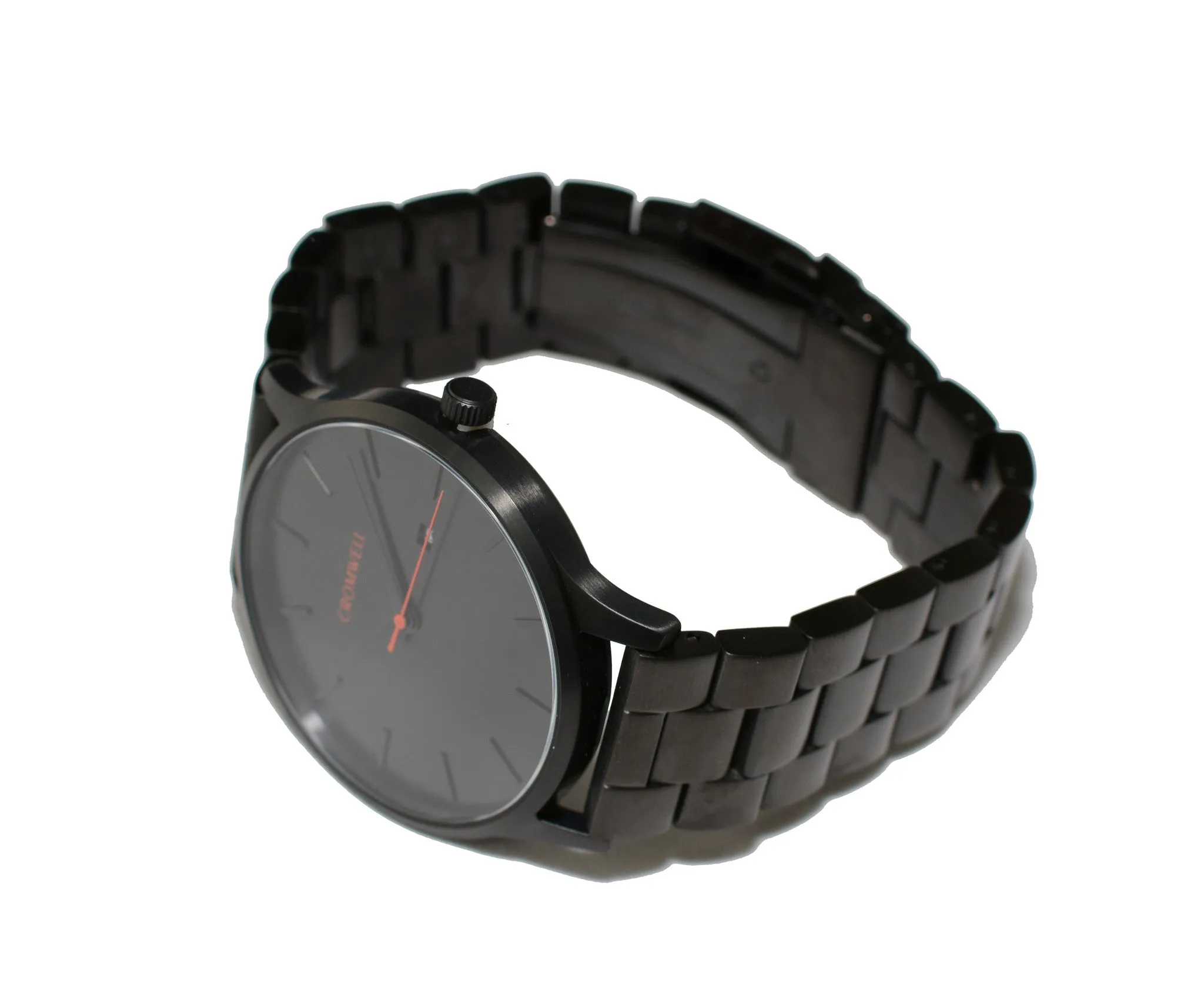 Watch Band- 22mm Black Stainless Steel (For 44mm and 48mm watch cases)