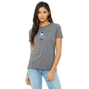 WOF Bella   Canvas Ladies Relaxed Tee- Grey